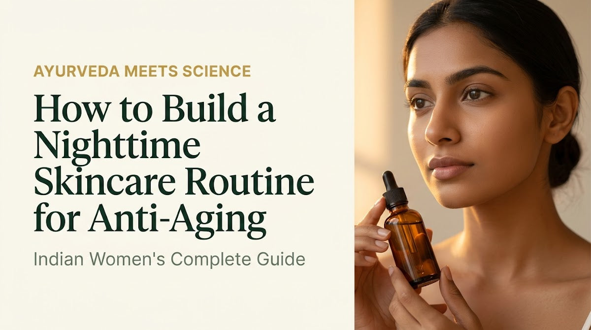 nighttime skincare routine anti-aging