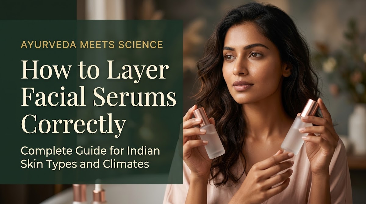 How to Layer Facial Serums Correctly: Complete Guide for Indian Skin Types and Climates