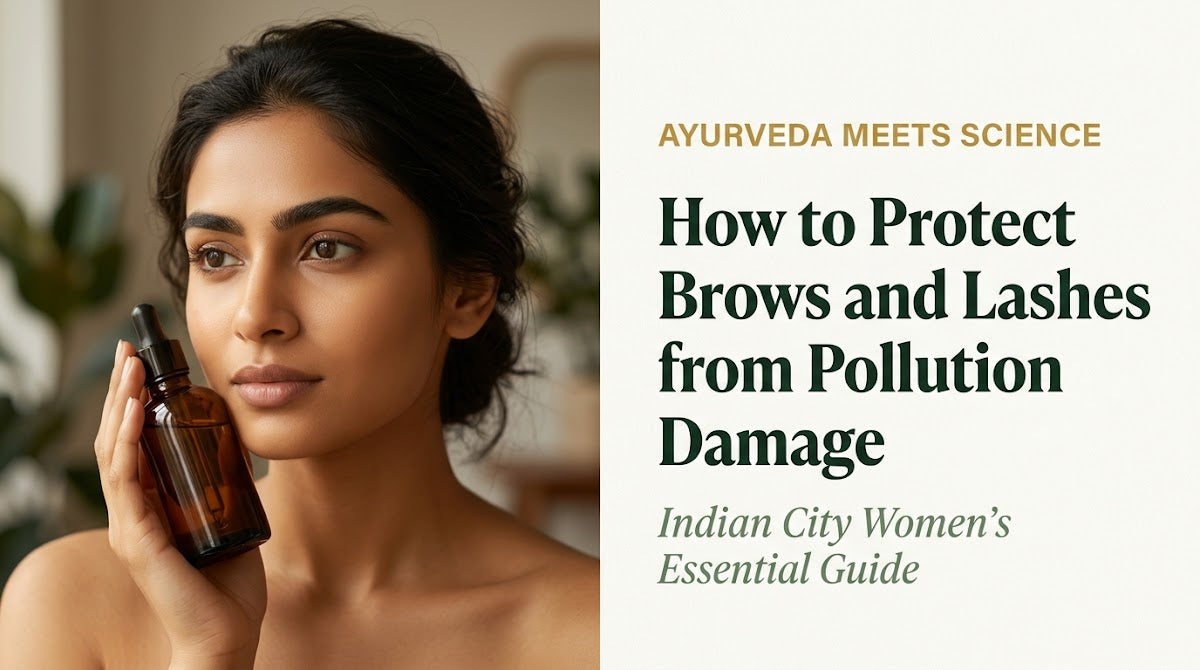 protect eyebrows from pollution