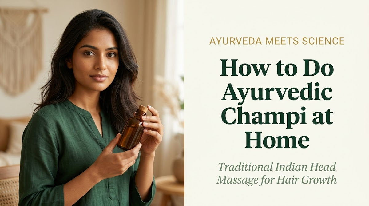 Ayurvedic champi at home