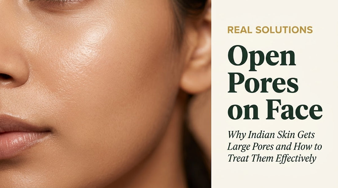 open pores on face