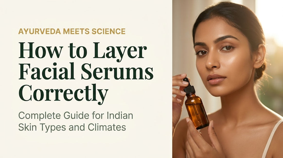 how to layer facial serums