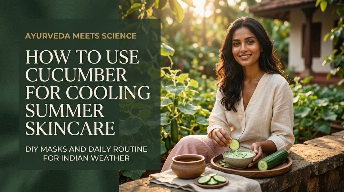 How to Use Cucumber for Cooling Summer Skincare: DIY Masks and Daily Routine for Indian Weather