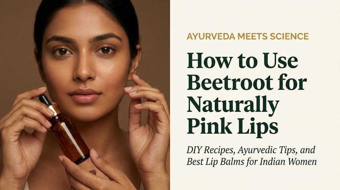 beetroot for pink lips