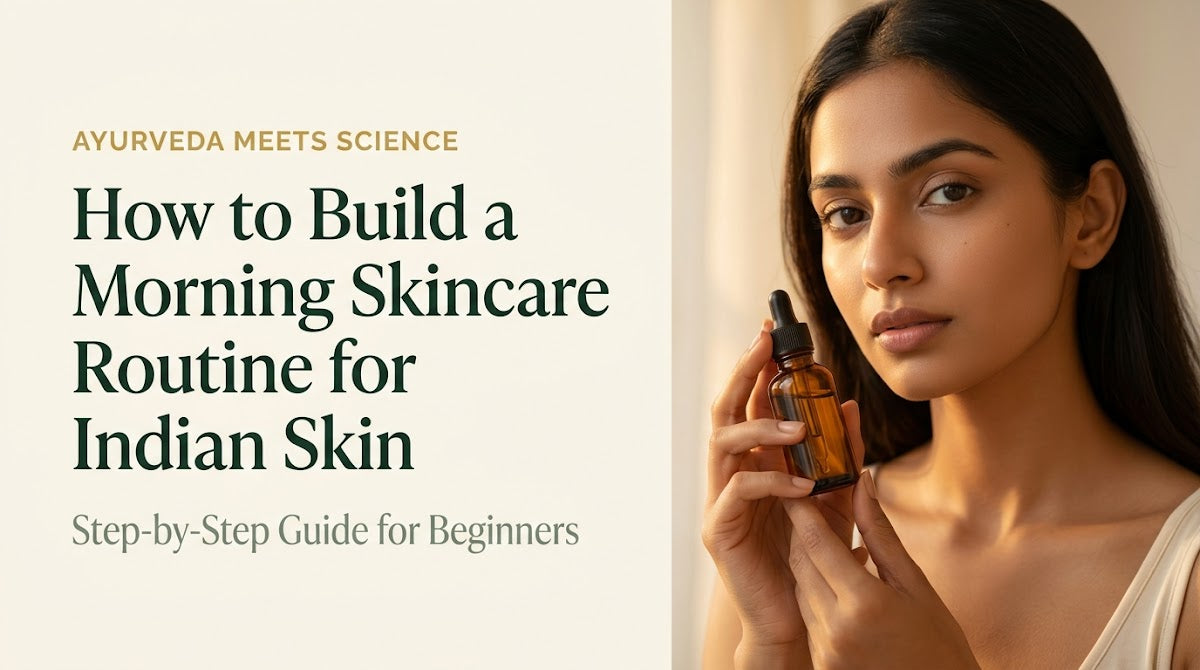morning skincare routine Indian skin