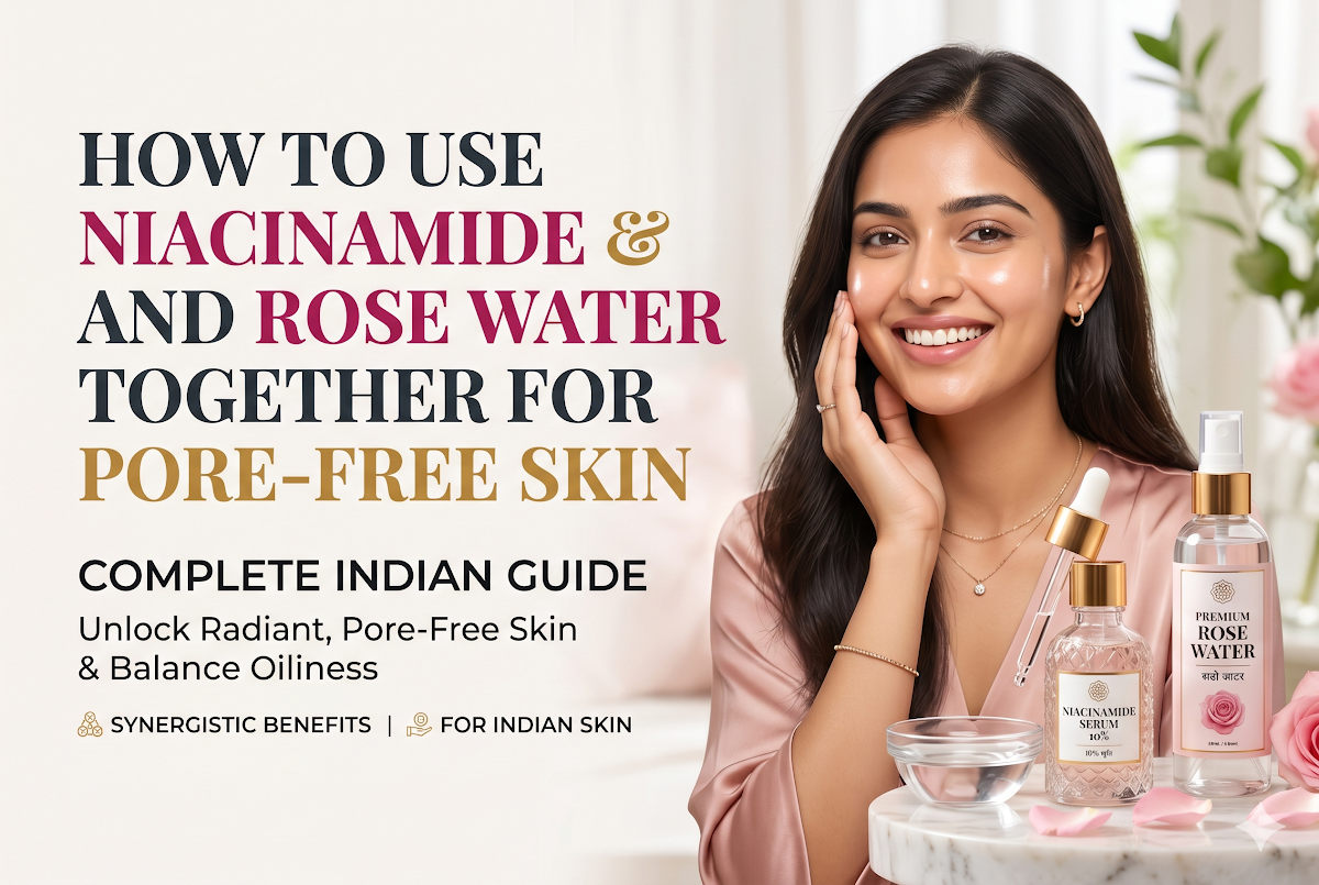 niacinamide and rose water for skin