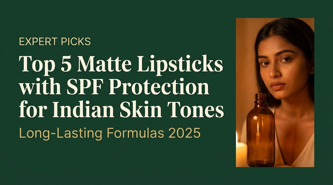 best matte lipstick with SPF India