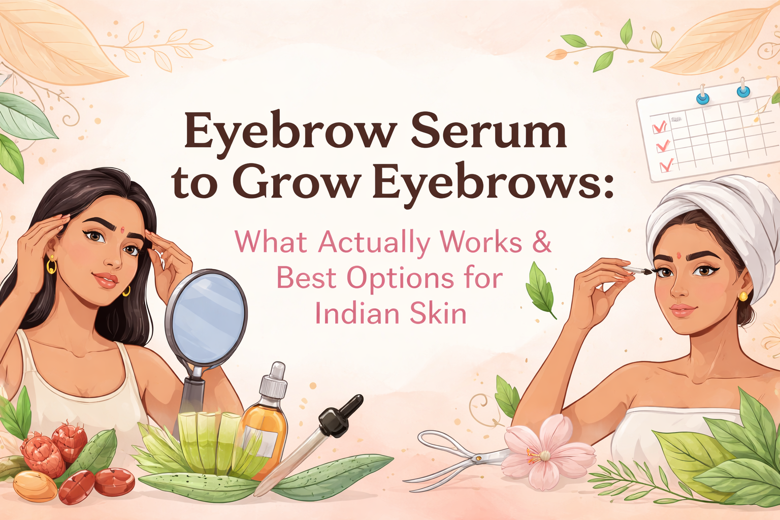 Eyebrow Serum to Grow Eyebrows: What Actually Works & Best Options for Indian Skin