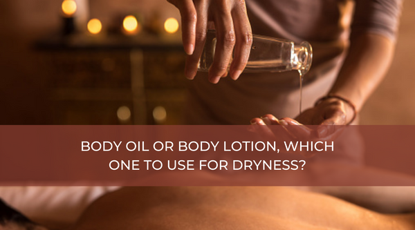 Body oil or Ayurvedic body lotion