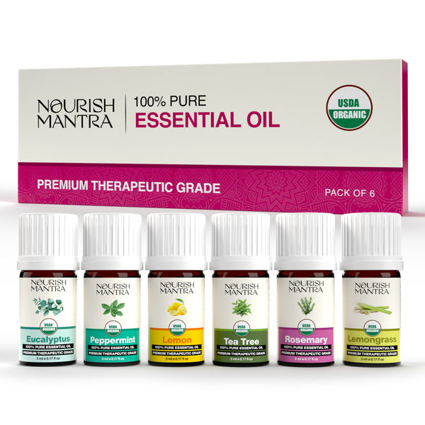 Pack of 6 Essential Oils