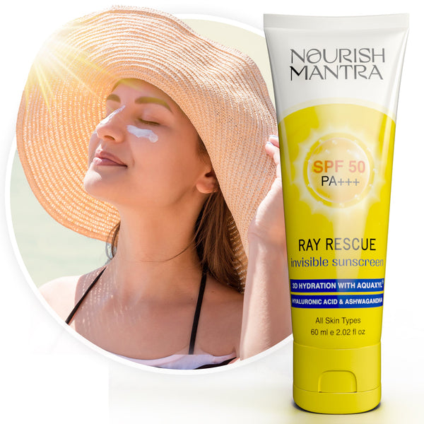 Ray Rescue Invisible Sunscreen Lotion SPF 50