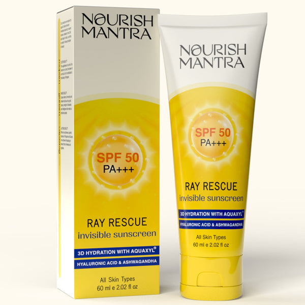 Ray Rescue Invisible Sunscreen Lotion SPF 50