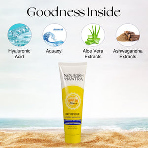 Ray Rescue Invisible Sunscreen spf 50 30ml