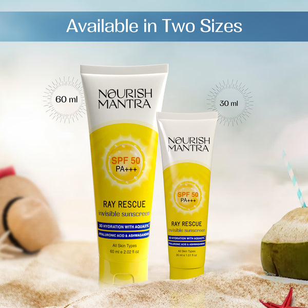 Ray Rescue Invisible Sunscreen spf 50 30ml