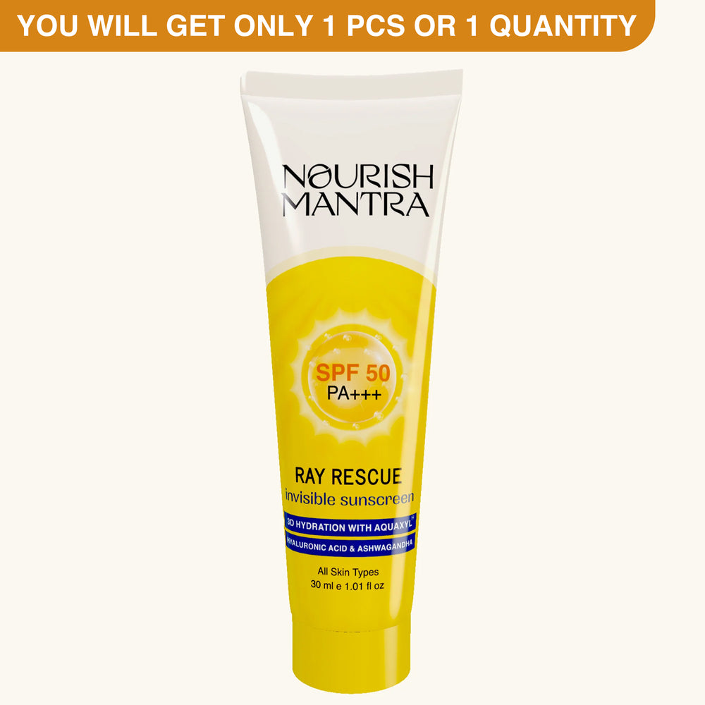 Ray Rescue Invisible Sunscreen spf 50 30ml