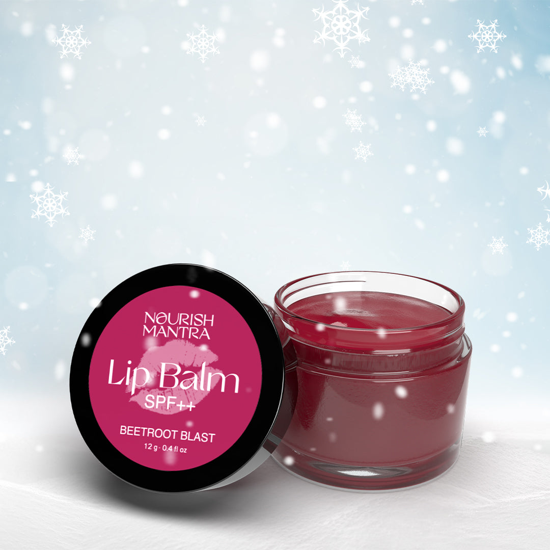 Beetroot Blast Lip Balm for Dry Chapped Lips