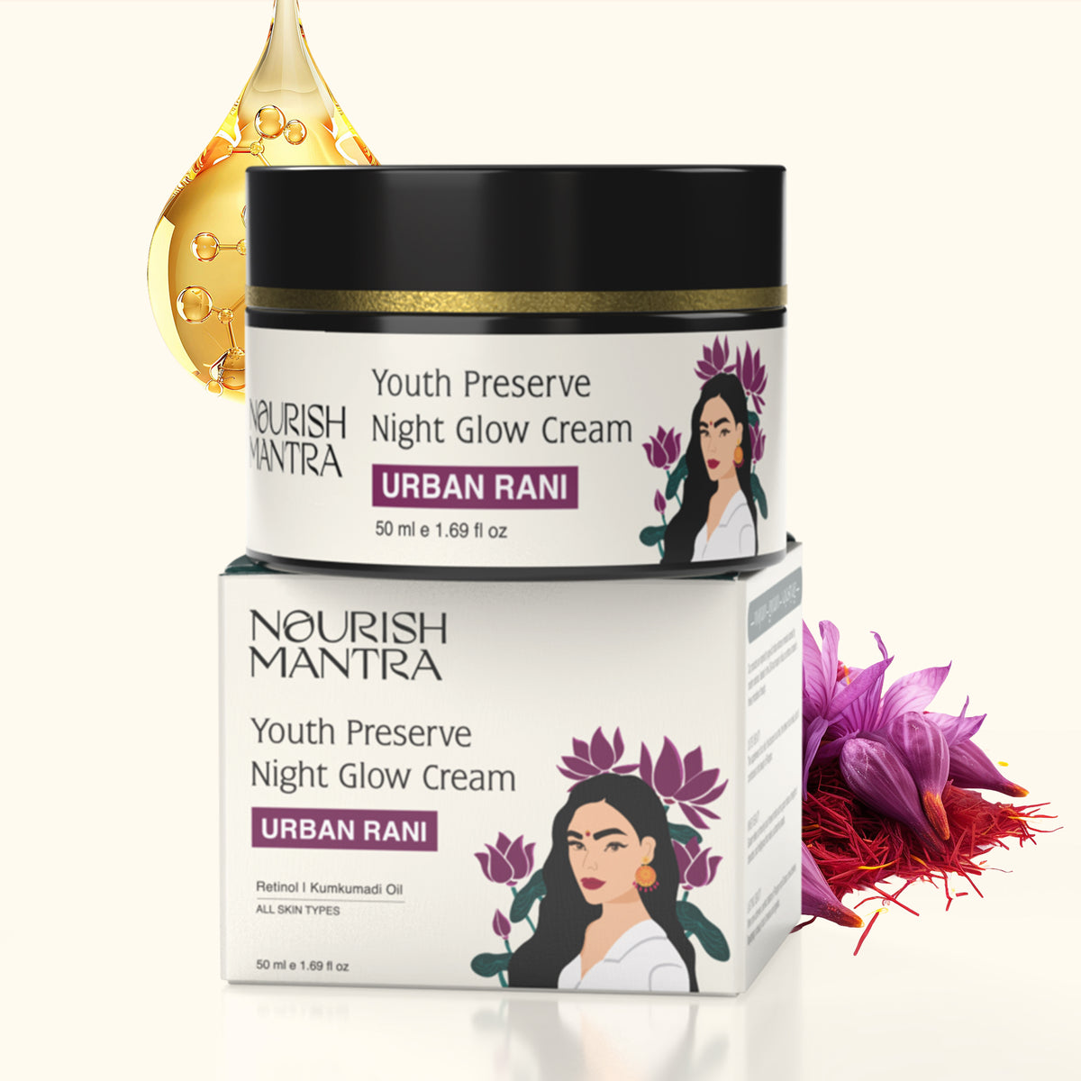Youth Preserve Night Glow Cream Urban Rani