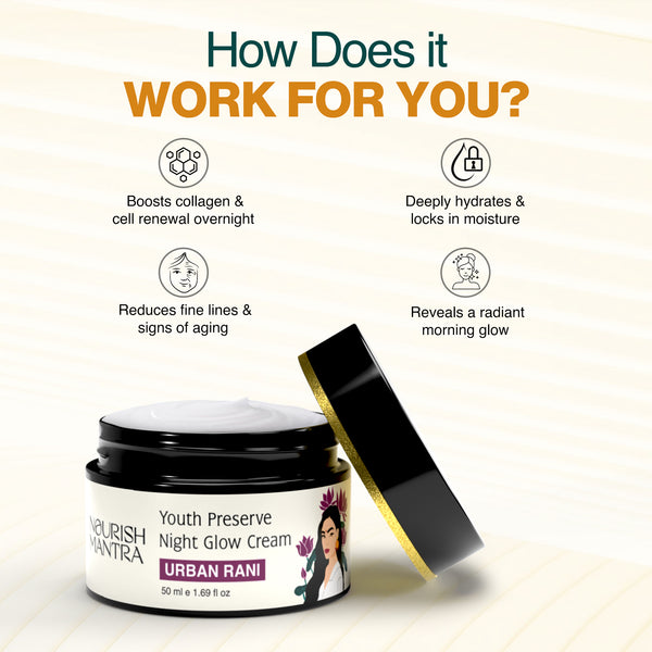 Youth Preserve Night Glow Cream Urban Rani