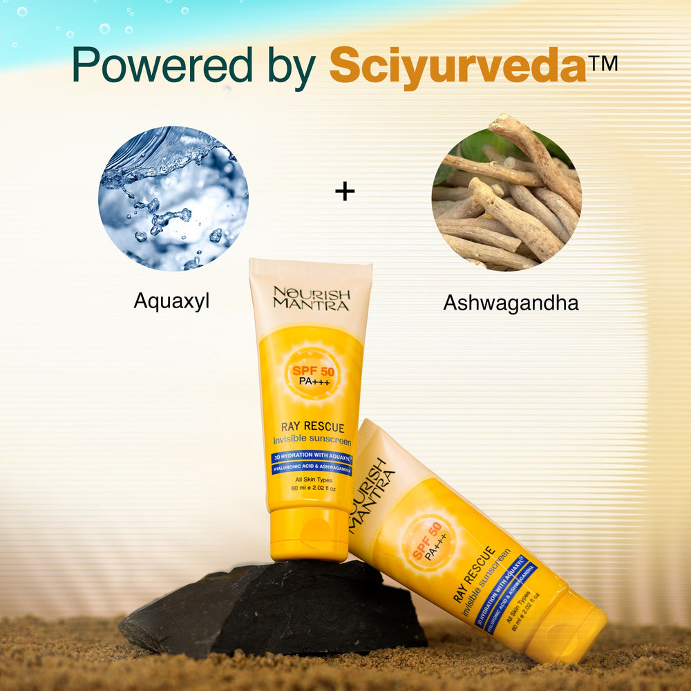 Ray Rescue Invisible Sunscreen Lotion SPF 50