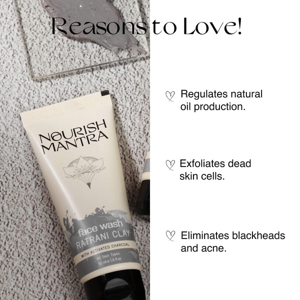 Ratrani Clay Face Wash 50ML