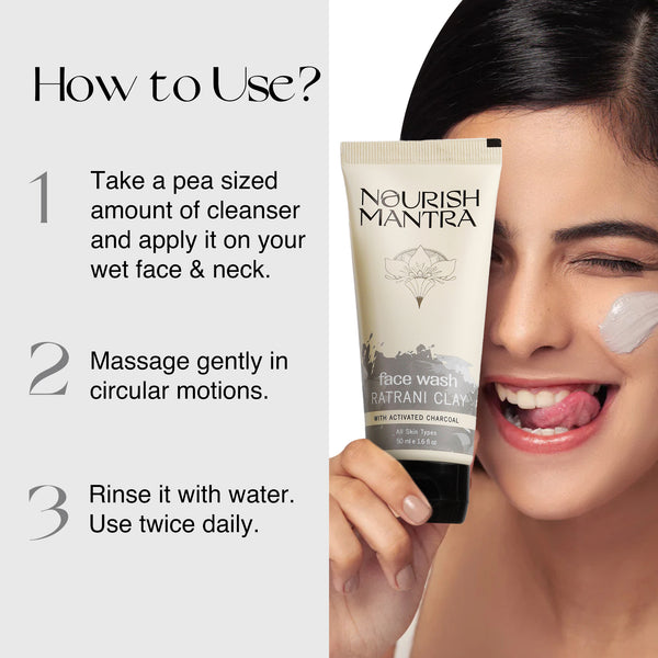 Ratrani Clay Face Wash 50ML