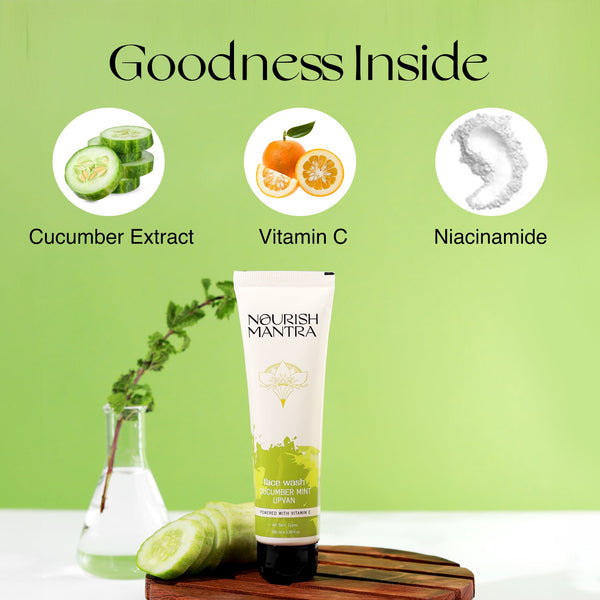 cucumber face wash ingredients