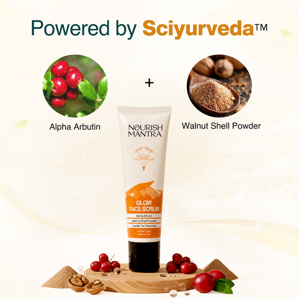 Powered by Sciyurveda - Glow Face Scrub