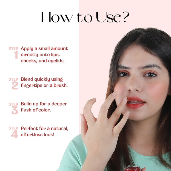 3 In 1 Lip, Cheek, & Eye Tint