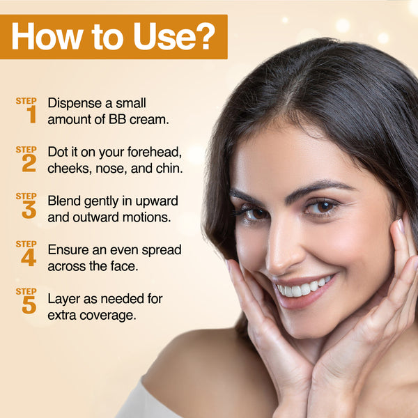 BB Cream Bronze Shade with SPF 25 - (Medium to Dark)