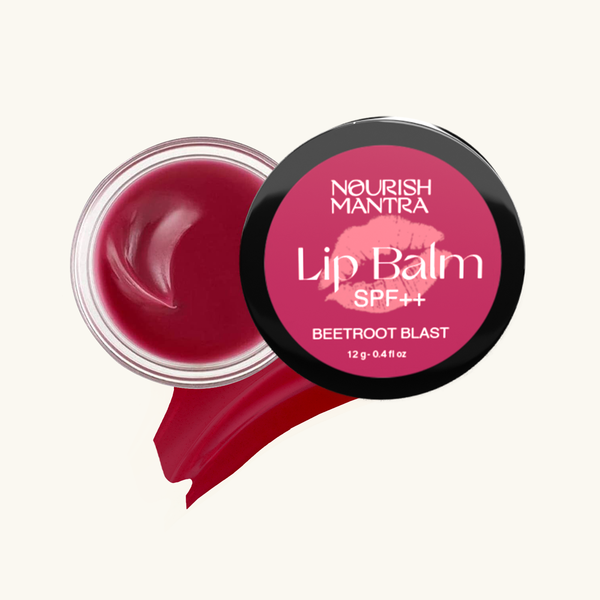 Beetroot Blast Lip Balm for Dry Chapped Lips