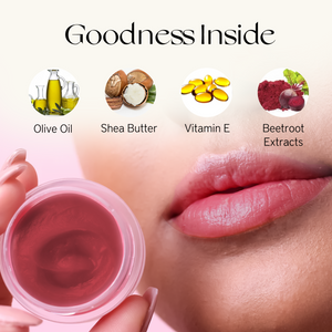 Beetroot Lip Balm for Dry Lips With SPF++