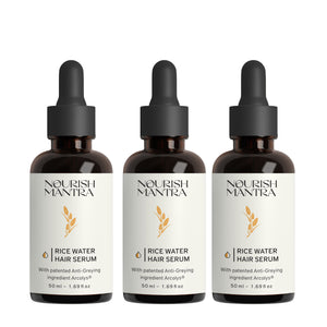 Anti-Greying Rice Water Hair Serum (3 Months Pack)